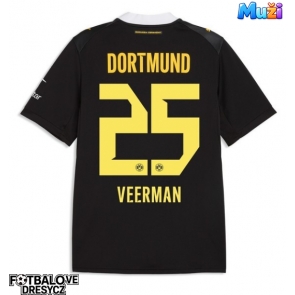 Borussia Dortmund Joey Veerman #25 Venkovní Dres 2026-27 Krátký Rukáv